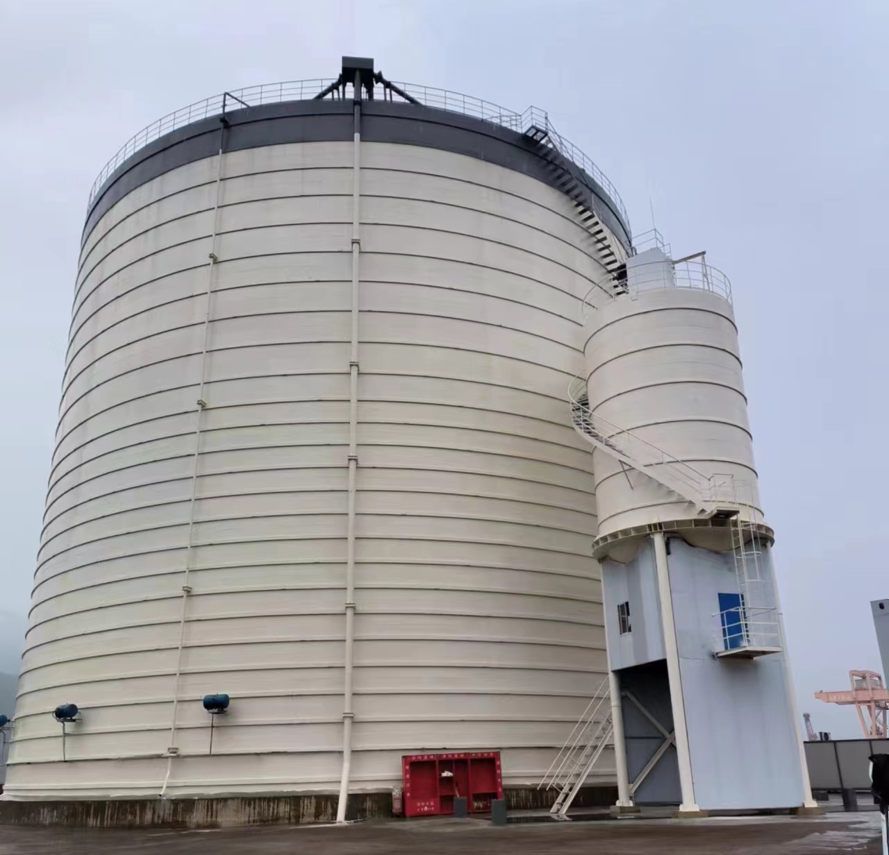 都昌10万吨水泥钢板库